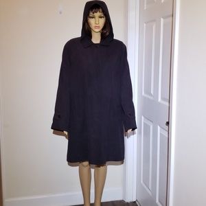 London Fog Raincoat with Detachable Hood